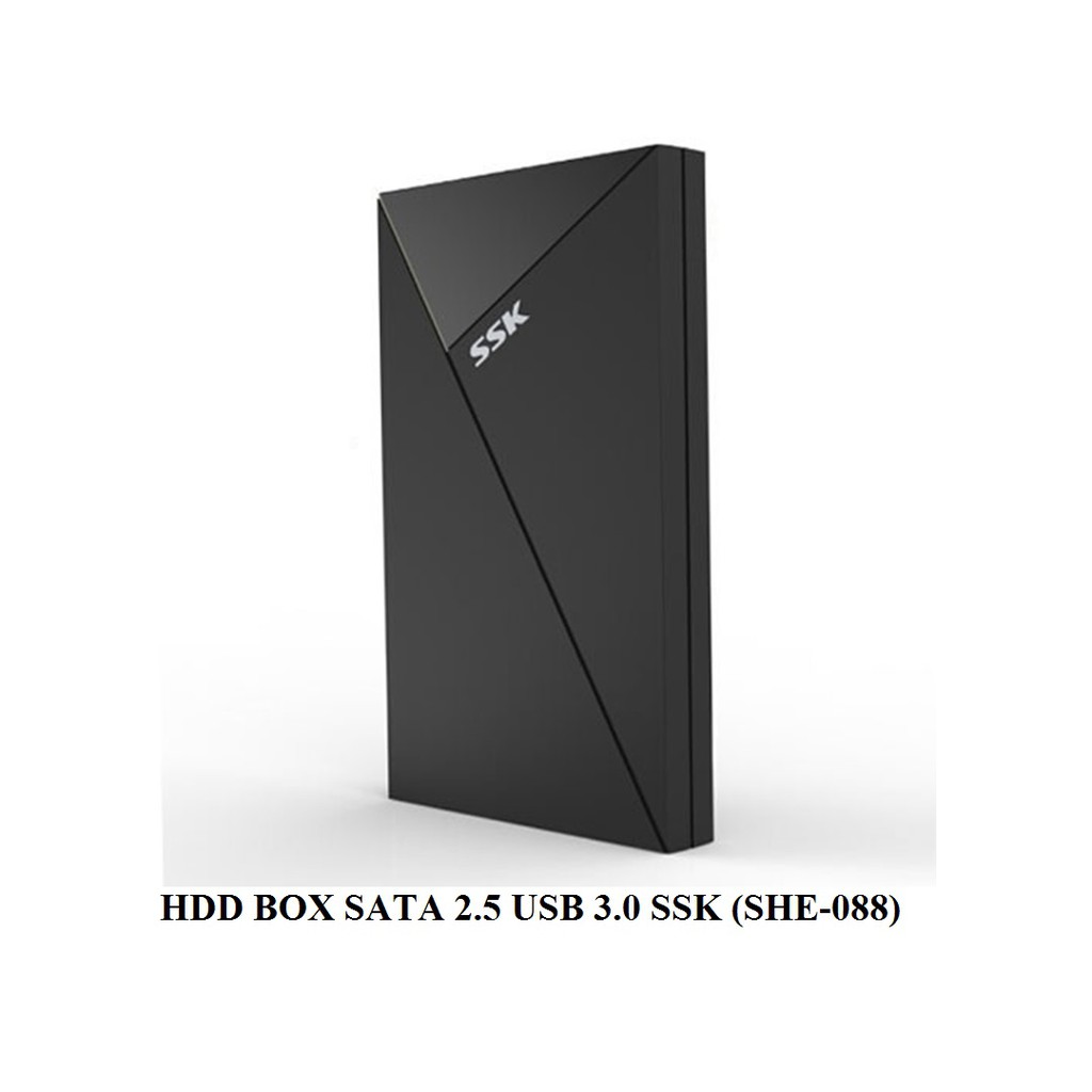 Hộp Đựng Ổ Cứng HDD BOX SATA 2.5 USB 3.0 SSK (SHE-088)- Chính Hãng Full Box, Bảo Hành 6 Tháng