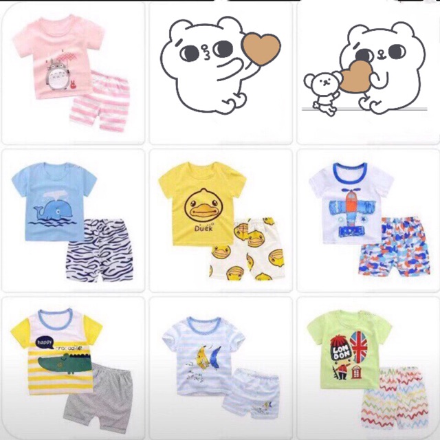 Đồ bộ đùi cho bé