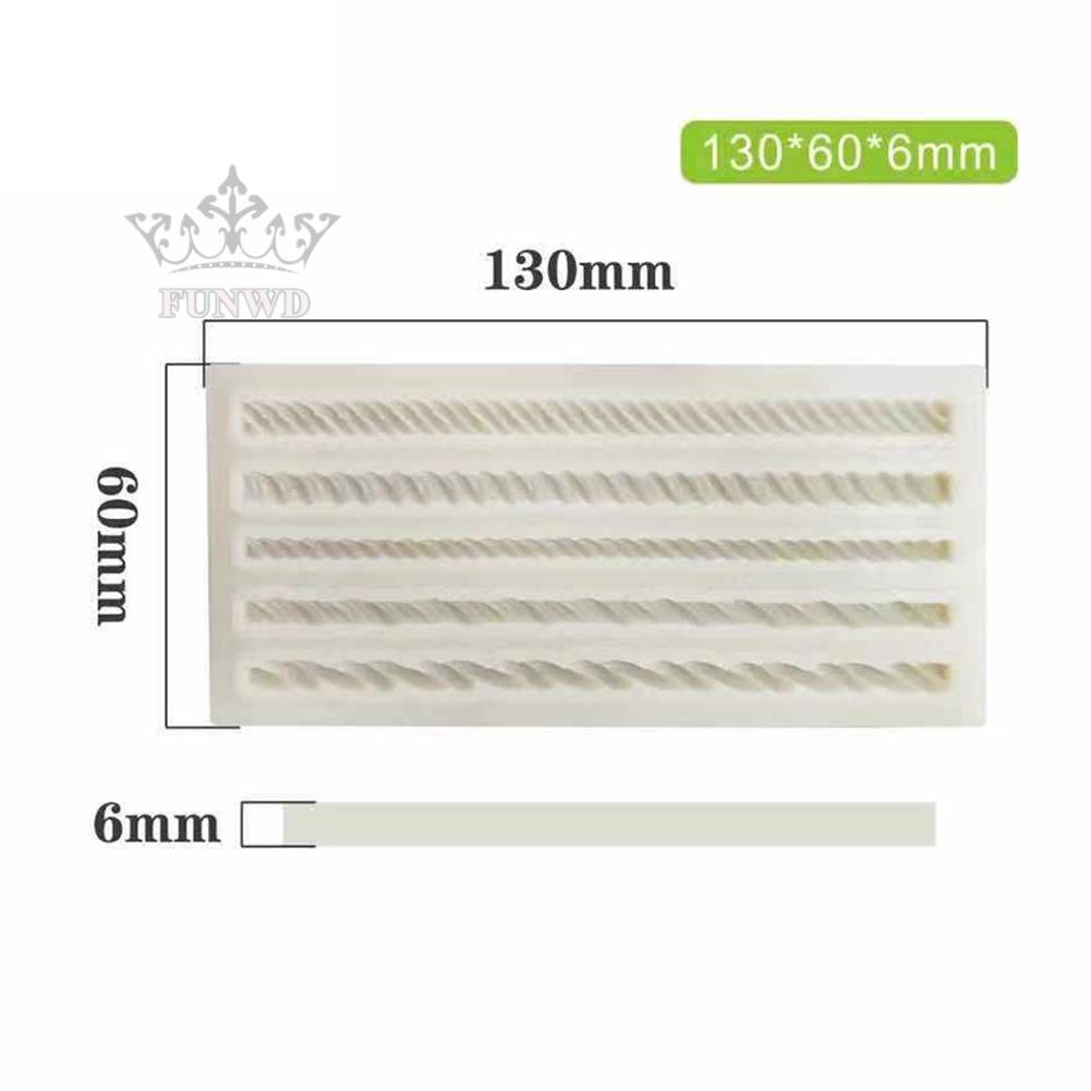 【FUNWD】Cake Mould Kitchen Tool Silicone Sugarcraft Tool Accessory Assembly Decor