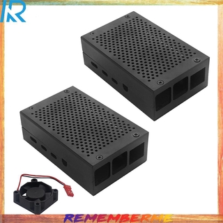 Vỏ hợp kim nhôm có quạt tản nhiệt cho raspberry pi 4b
