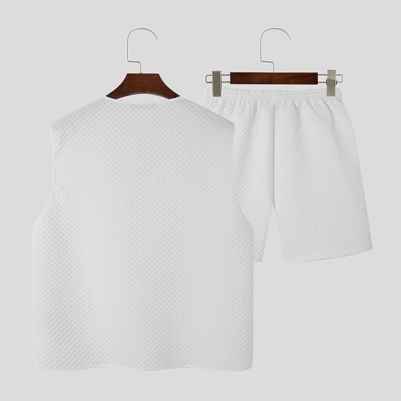 Set Áo Thun Sát Nách + Quần Short Thời Trang Mùa Hè Cho Bé