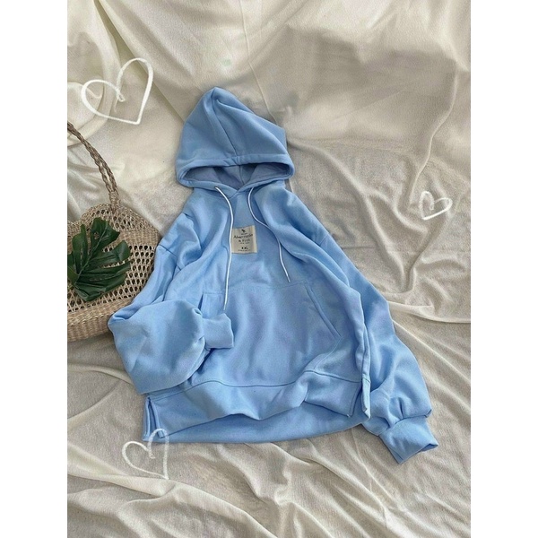Áo nỉ hoddie tay bồng form rộng siêu xinh | BigBuy360 - bigbuy360.vn