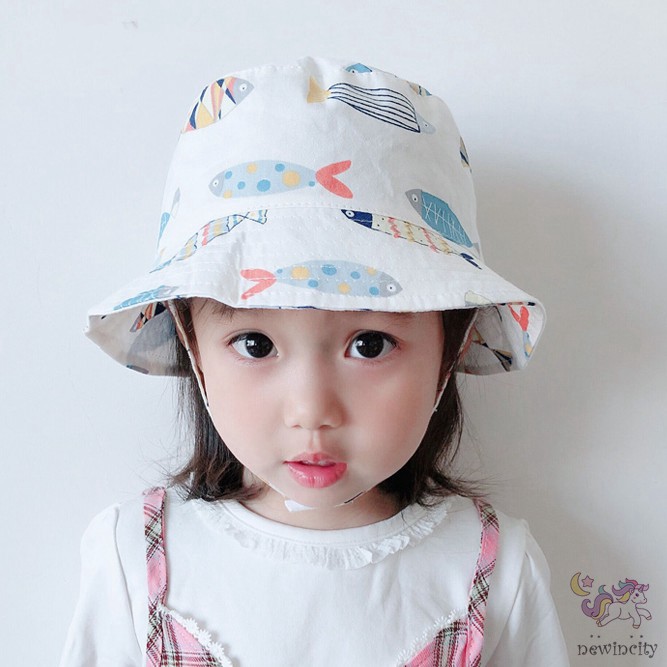 Mũ tai bèo họa tiết hoạt hình dành cho bé