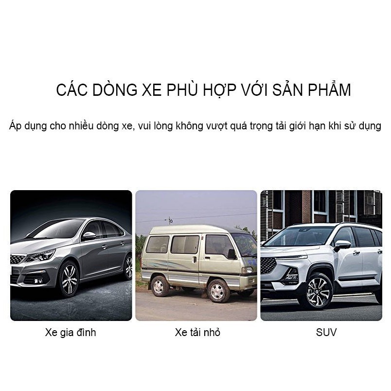 BỘ KÍCH NÂNG GẦM ĐIỆN KIÊM MÁY BƠM LỐP Ô TÔ ĐA NĂNG ROGTZ 4 TRONG 1 CAO CẤP