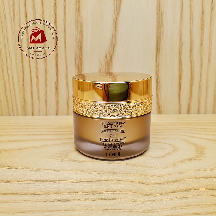 Kem dưỡng tái sinh OHUI The First Cream Intensive 7ml chống lão hóa cao cấp