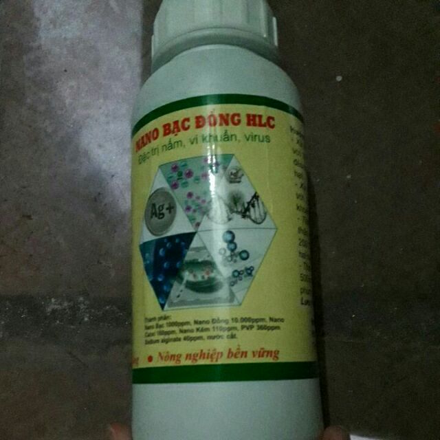 Nano bạc đồng hlc 500ml