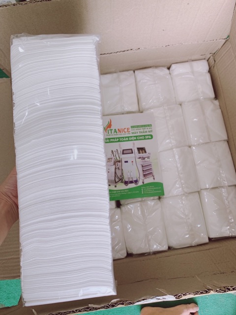 Cây giấy lau mặt dành cho spa 200 tờ | BigBuy360 - bigbuy360.vn