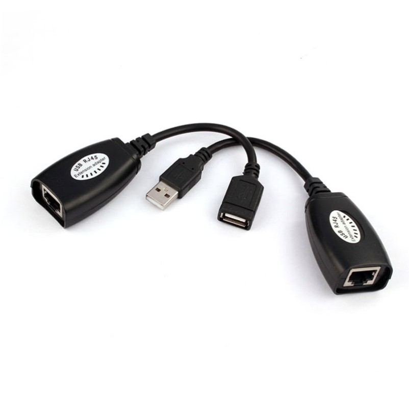 Bộ Nối Dài Cáp USB bằng Dây LAN