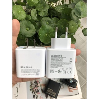 Samsung Sạc SIÊU NHANH( Superfast Charge 45W)hỗ trợ NOTE 10( Chưa gồm cáp 5A)