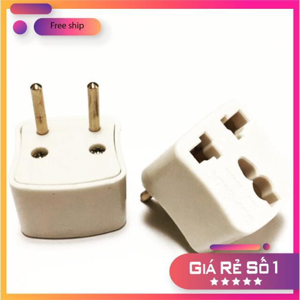 Phích cắm đa năng 3 chấu Sopoka chịu tải 2200w chống cháy, chống chảy