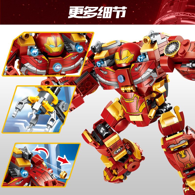 Lắp ráp mô hình Super Heroes Ironman LW 2018 HERO MECHA MK44