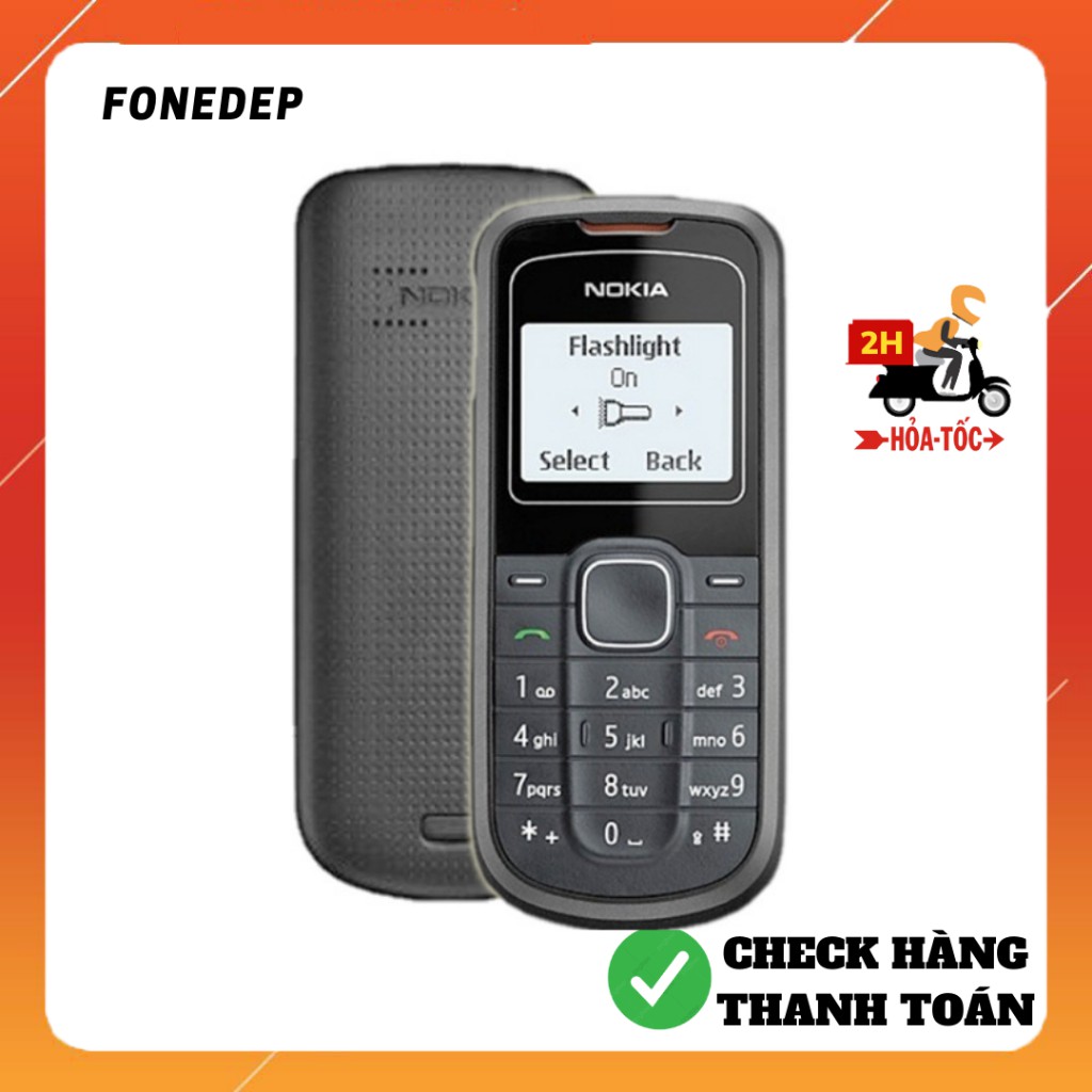 Điện Thoại Nokia 1202 Chính Hãng Bảo Hành 12 Tháng Full Phụ Kiện