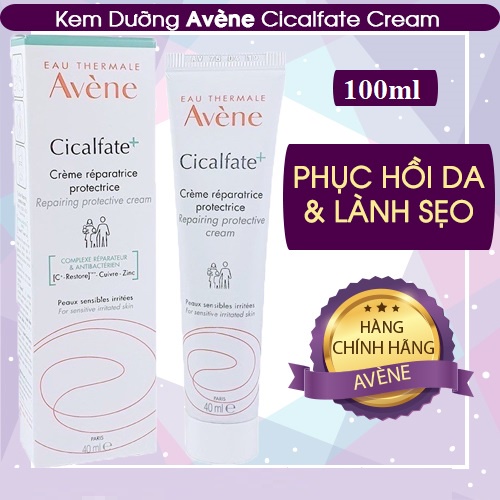 Kem mờ sẹo Avene phục hồi và tái tạo da Avene Cicalfate Repair Cream 100ml