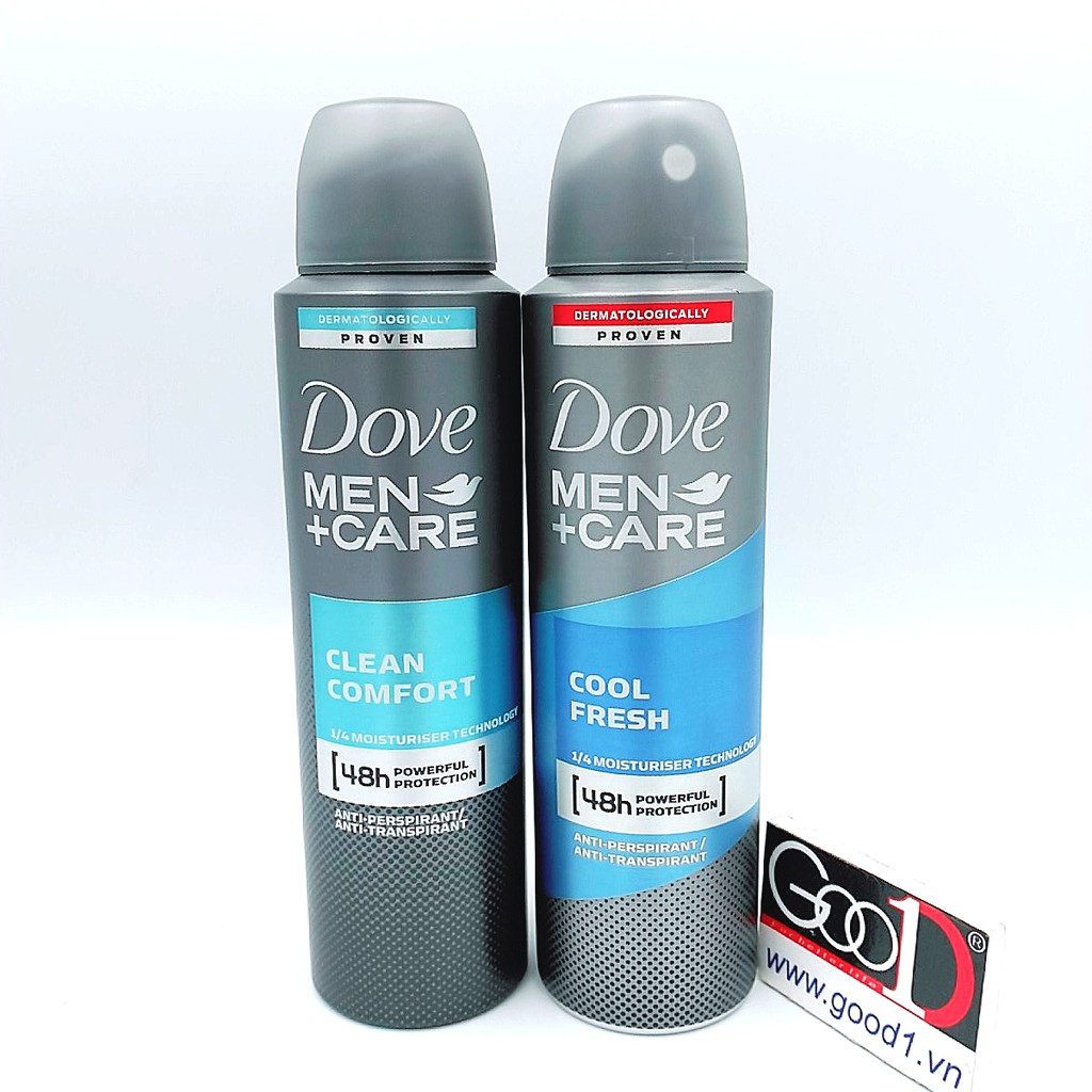 XỊT KHỬ MÙI NAM DOVE MEN CARE 150ML