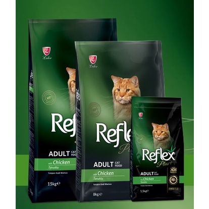 Reflex Adult, Kitten Plus Cat Food Thổ Nhĩ Kỳ - Thức Ăn Hạt Khô Cho Mèo Con Và Mèo Trưởng Thành