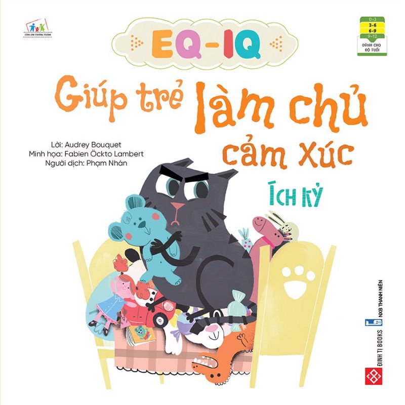 Sách - EQ IQ Giúp trẻ làm chủ cảm xúc 8c