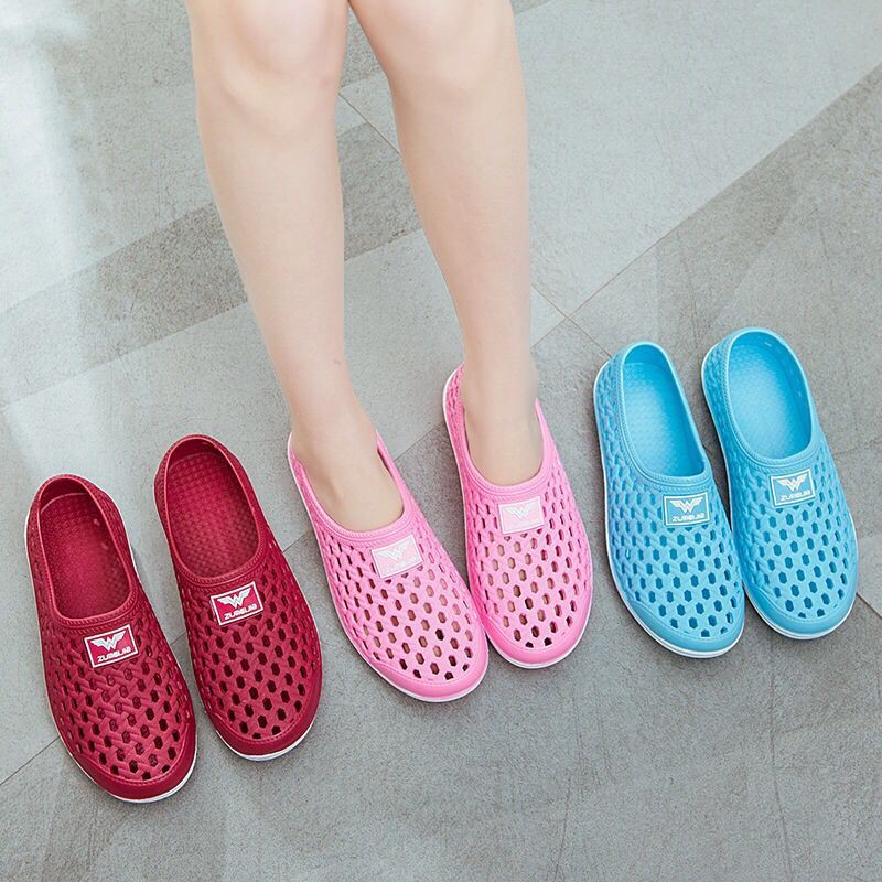 Giày crocs nhựa đế mềm chống trượt thời trang cho cặp đôi