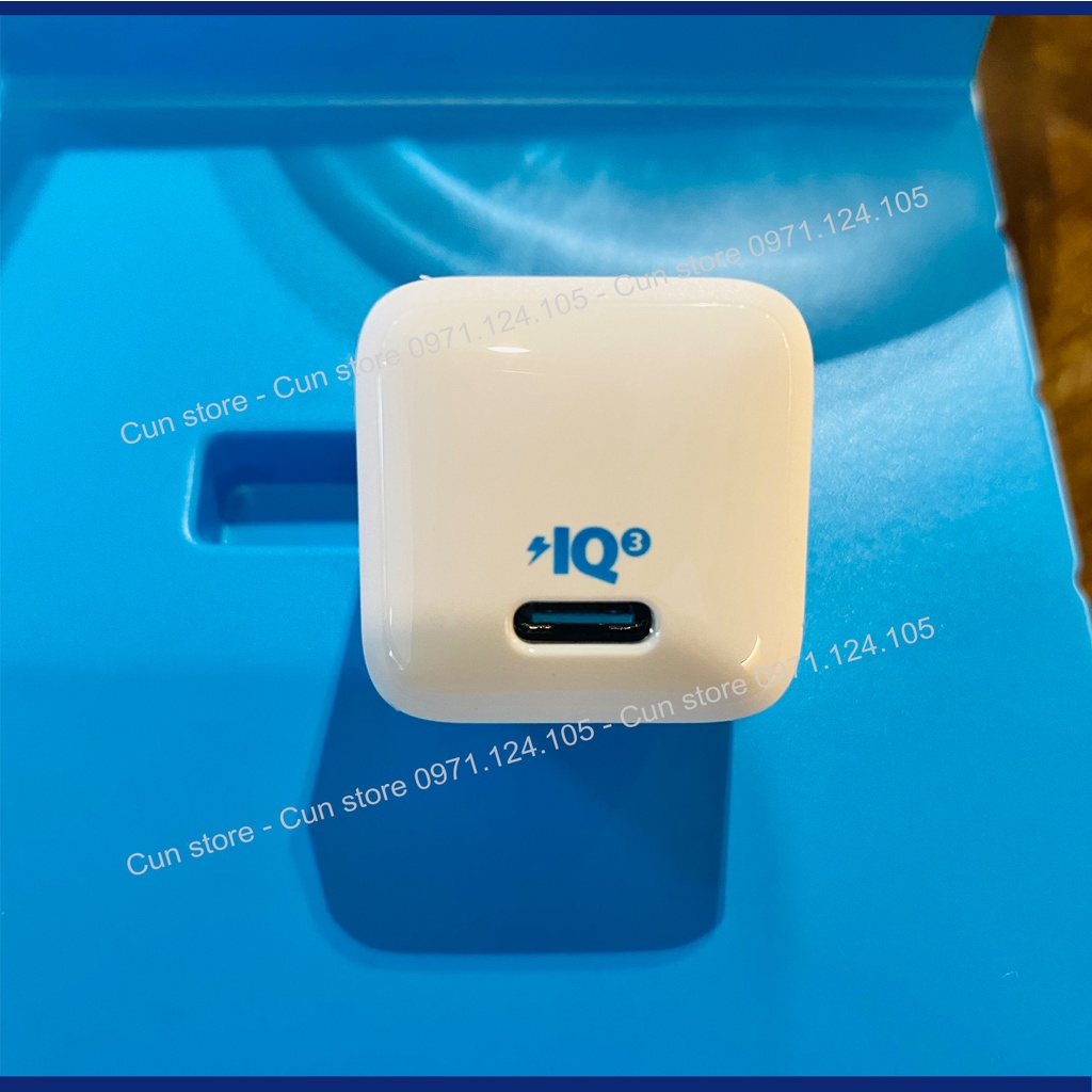 Củ sạc nhanh Anker PowerPort 3 Nano 20W IQ3 - A2633 siêu nhỏ gọn | Bảo Hành 12 tháng