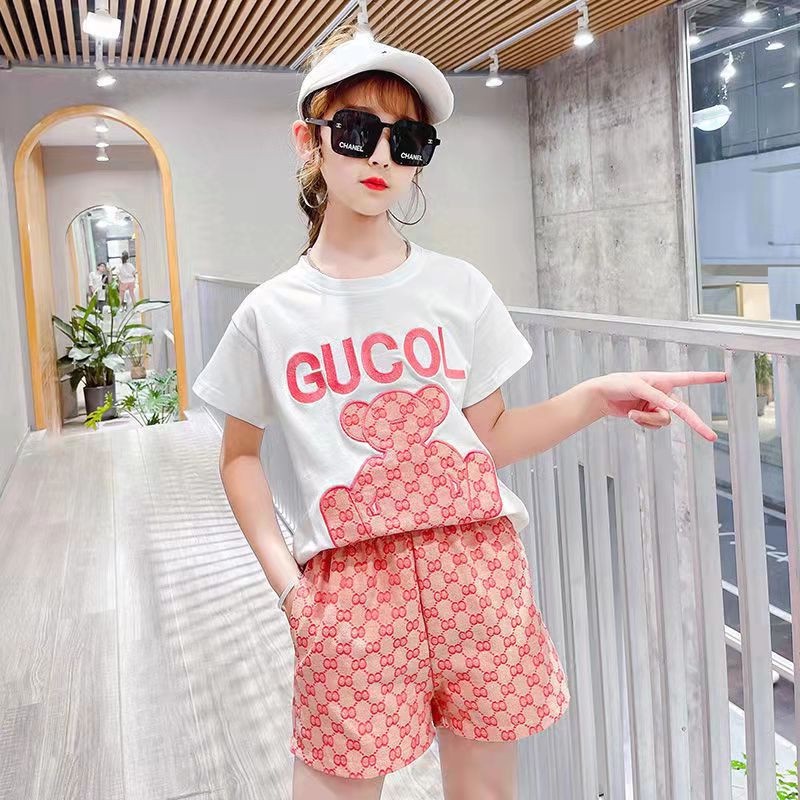 Set bộ quần áo dành cho bé gái 18-45kg mẫu GU. MA01.