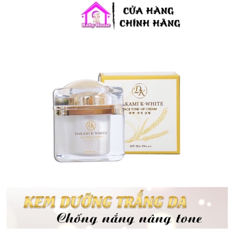 Kem dưỡng trắng da chống nắng cao cấp Dakami K-White Hàn Quốc