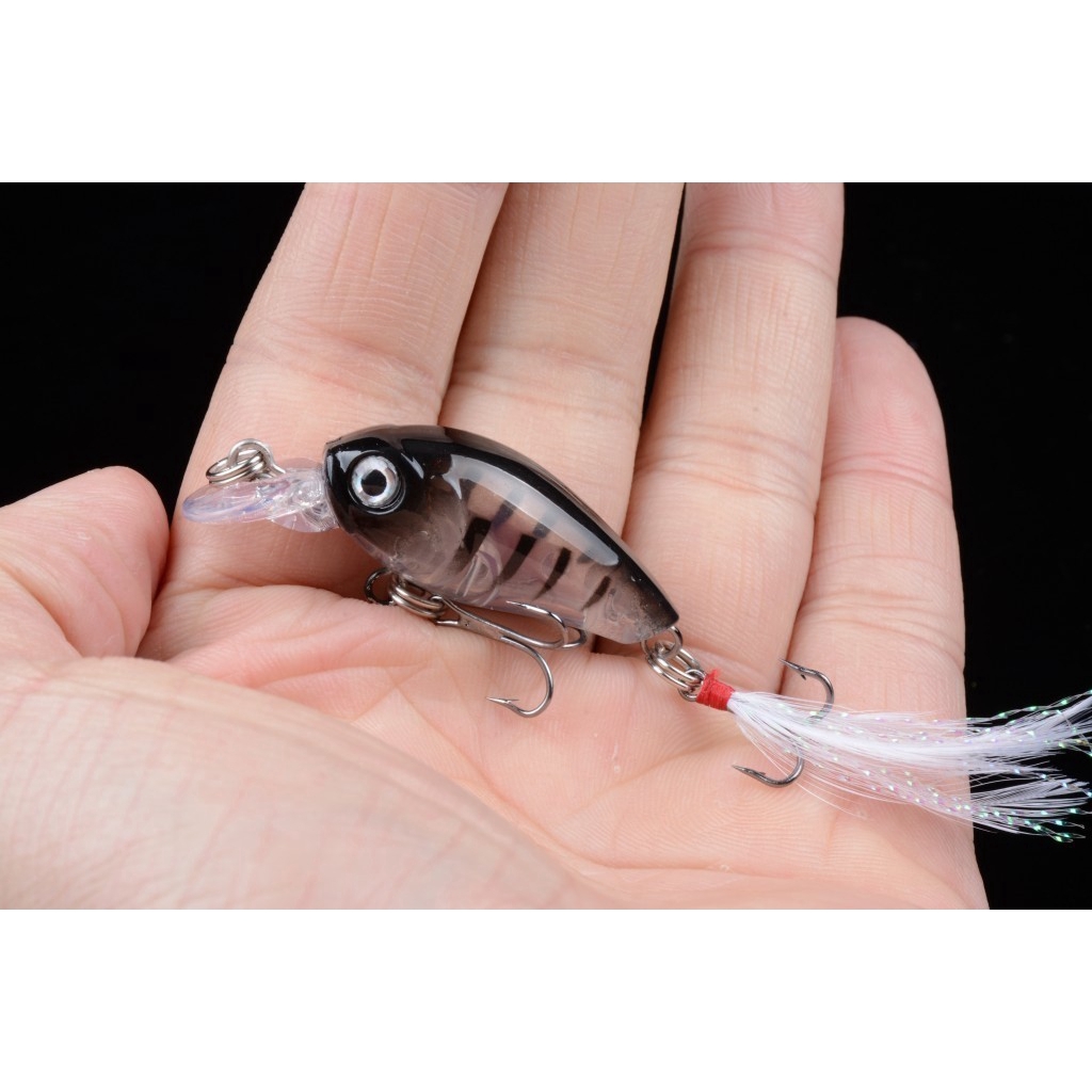 Mồi Câu Cá Giả Cứng 45mm / 4g 10 #