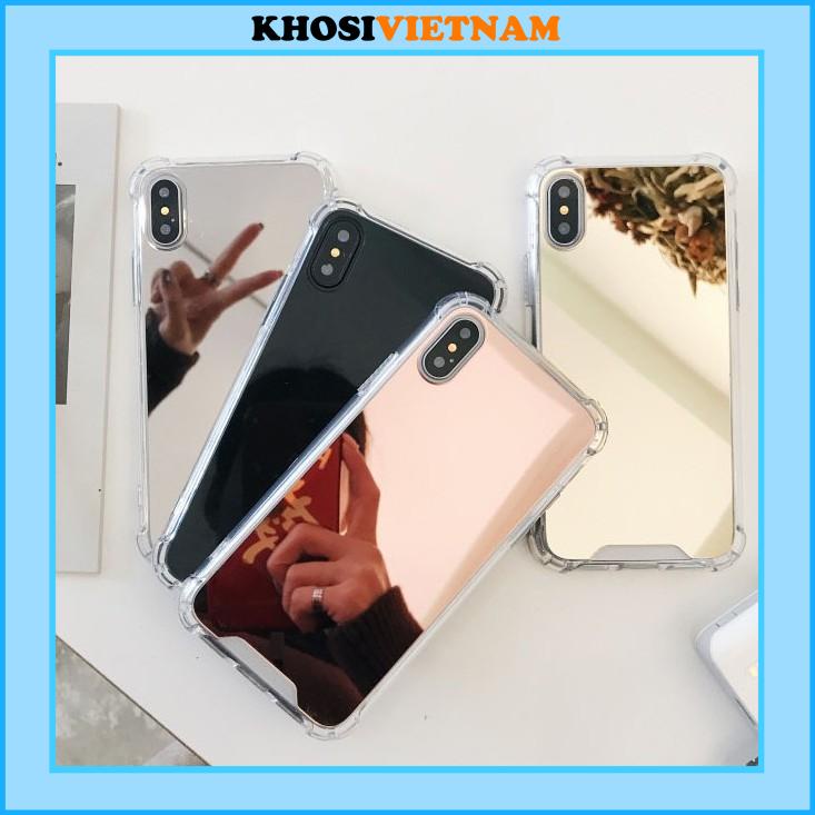 Ốp lưng iphone Tráng Gương 6/6plus/6s/6s plus/7/7plus/8/8plus/x/xs/xs max