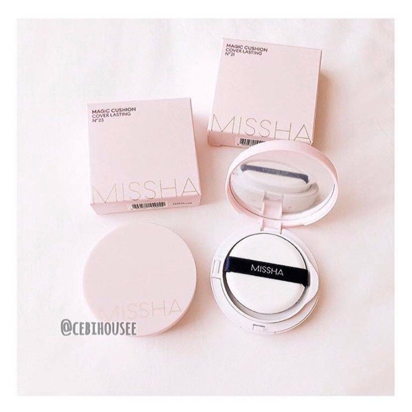 Phấn nước Missha Magic Cushion Cover Lasting SPF50+ PA+++ | BigBuy360 - bigbuy360.vn