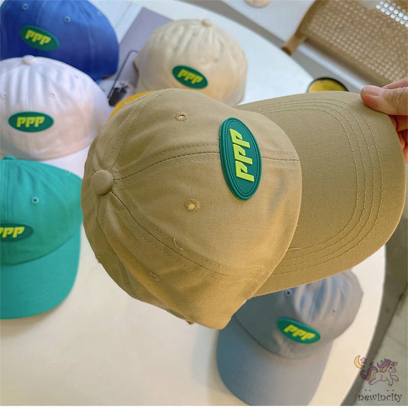 Mũ lưỡi trai in họa tiết chữ phong cách Hàn Quốc dành cho bé