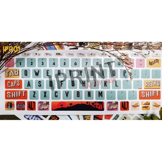 Sticker siêu chất cho bàn phím  laptop