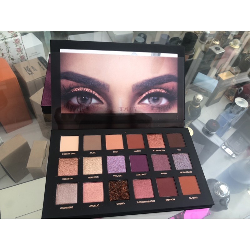 Bảng màu mắt Huda Beauty Desert Dusk Palette