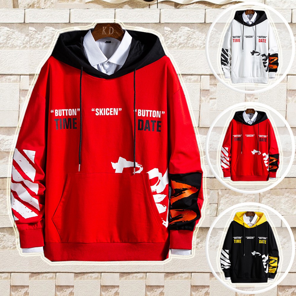 Áo Hoodies Nỉ Nam Thu Đông DATE TIME Có Mũ Trùm Đầu Thời Trang Hàn Quốc ZENKODLMEN AO TOP NAM 121