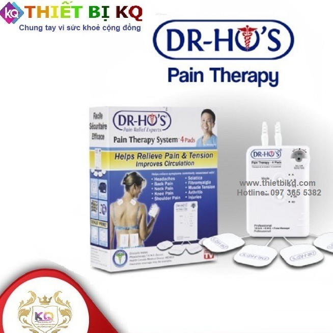 Máy massage xung điện trị liệu kép Dr Ho 40 phút New