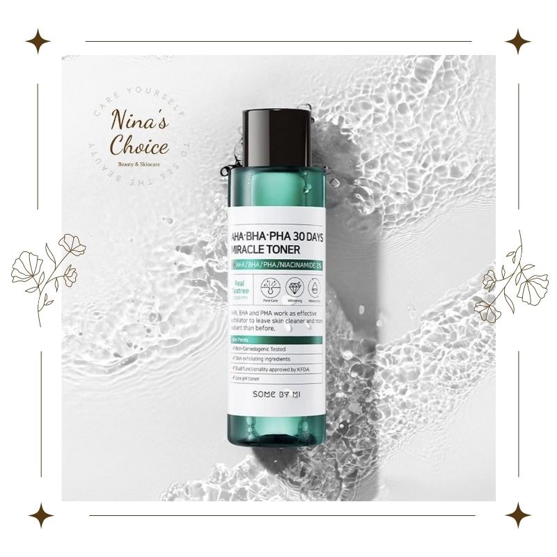 Toner ngừa Mụn, kiểm soát bã nhờn, Some By Mi AHA-BHA-PHA 30 Days Miracle Toner 150ml [Có Giao Hỏa Tốc] | BigBuy360 - bigbuy360.vn