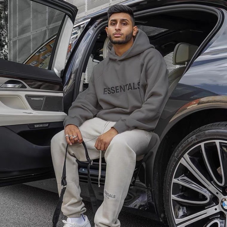 Áo nỉ Hoodie essential , áo nỉ bông hoodie unisex nam nữ | BigBuy360 - bigbuy360.vn