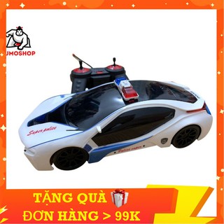 Đồ Chơi Siêu Xe Cảnh Sát Điều Khiển Từ Xa Có Đèn Sáng Khẩn Cấp, Di Chuyển Đa Năng, Siêu Ngầu (603C) - SUMOSHOP68