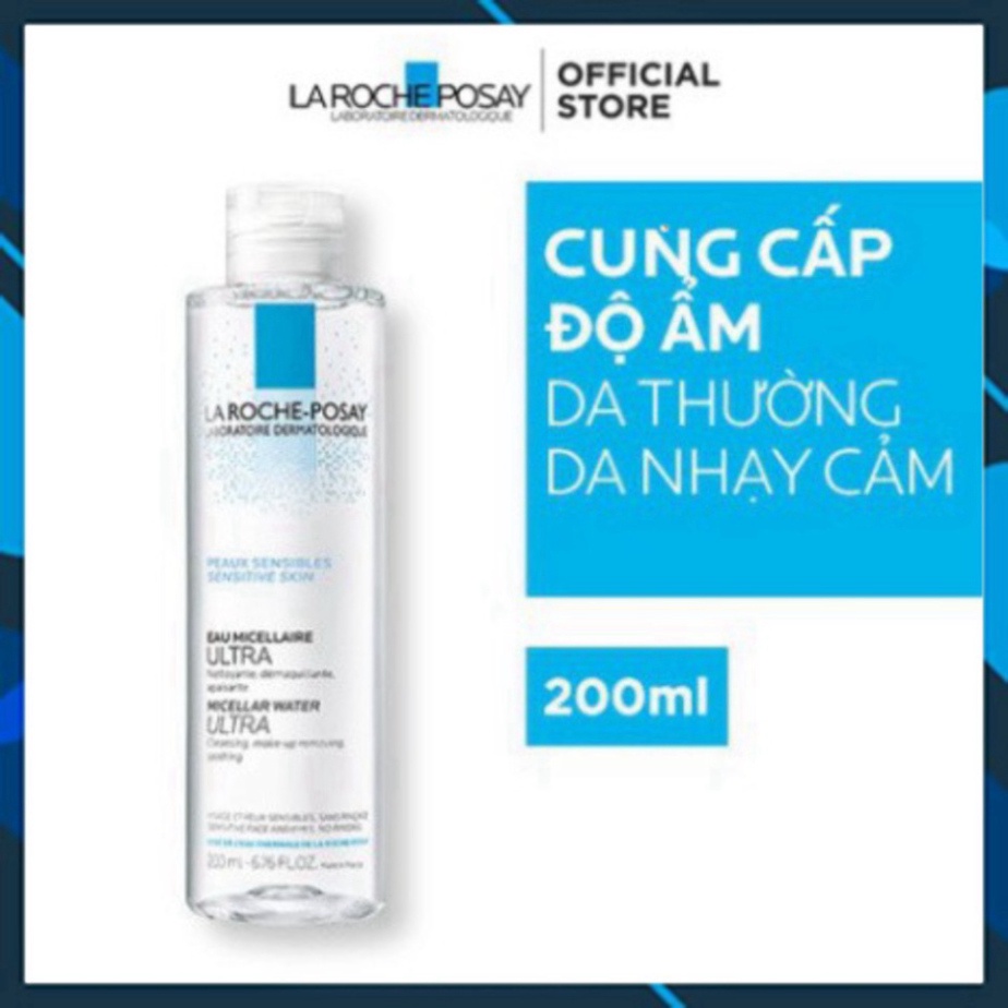 Nước tẩy trang cho da nhạy cảm La Roche-Posay Micellar Water Ultra Sensitive Skin 400ml