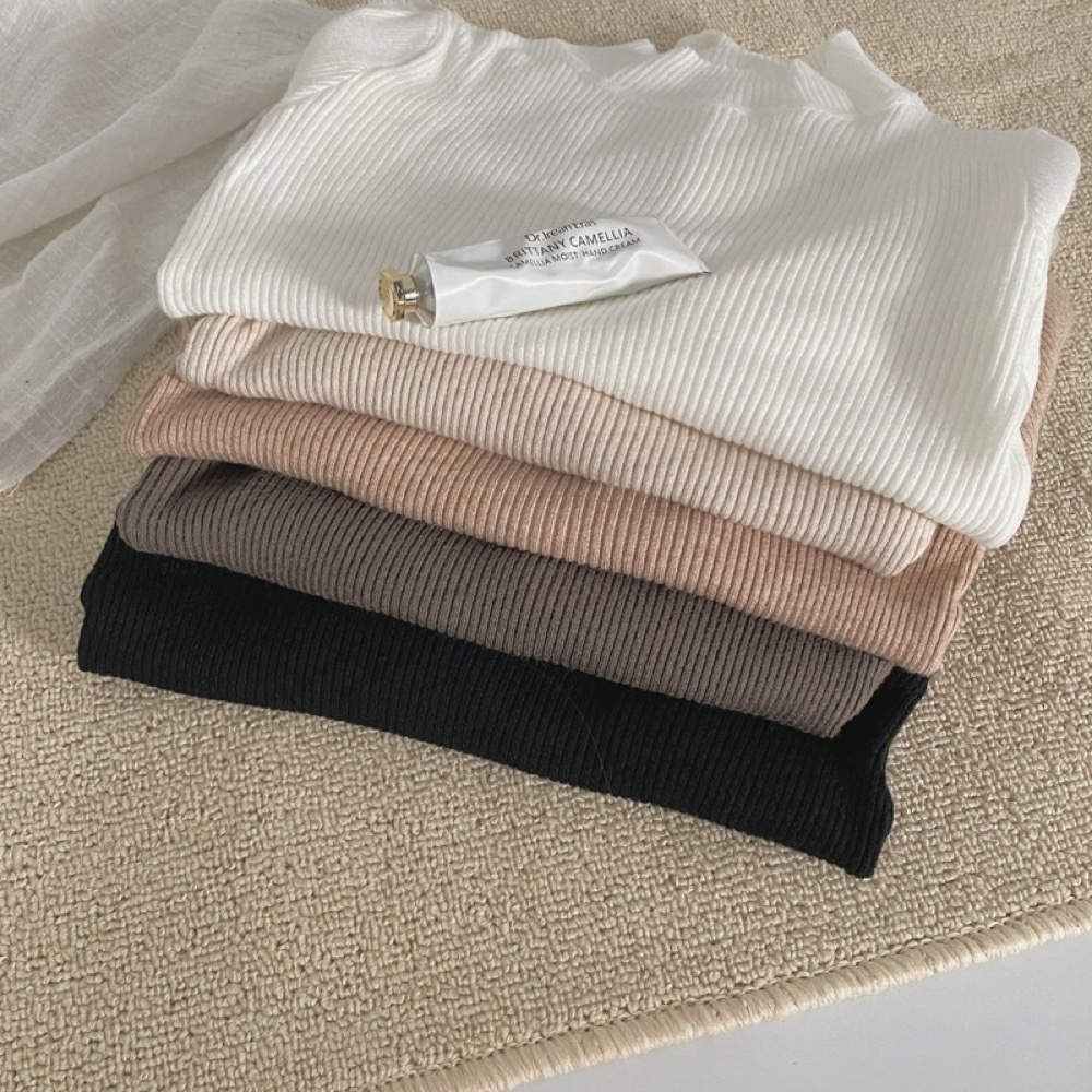 Áo len nữ RENEE cao cấp - áo len tăm nữ cổ 3p dày dặn cực ấm basic không bai không xù hàng Quảng Châu - A30 | BigBuy360 - bigbuy360.vn