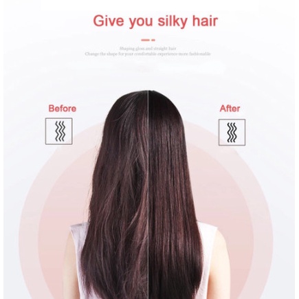 Lược Điện Chải Thẳng Tóc Straight Comb Chuyên Nghiệp&amp;Tiện Máy duỗi tóc thông dụng,cấu tạo lược thật dễ dàng tạo kiểu tóc