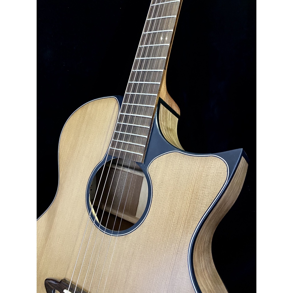 Đàn Guitar Custom Cover Casimi Mã F-C8 Gỗ Lim Đỏ Chính Hãng ST.Real Guitar Sài Thành