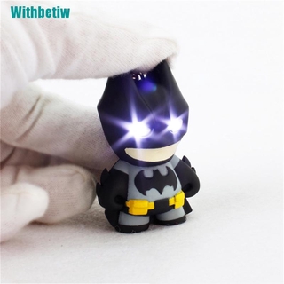 Móc khóa hình batman có đèn led và âm thanh