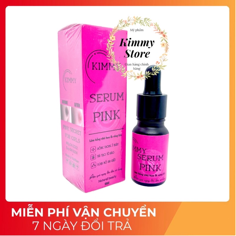 lẻ 1 chai 10ml serum pink làm hồng nhũ hoa