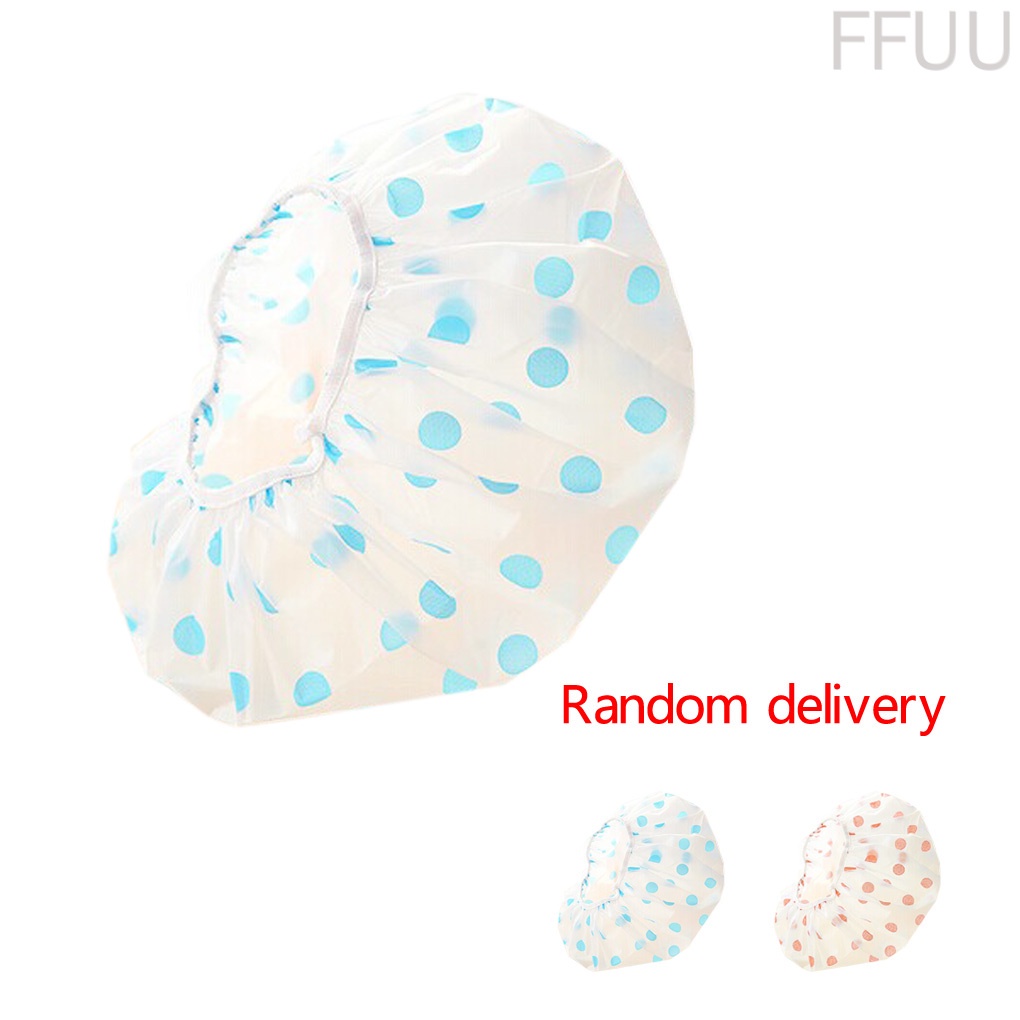 Mũ trùm tóc khi tắm chống thấm nước ff86