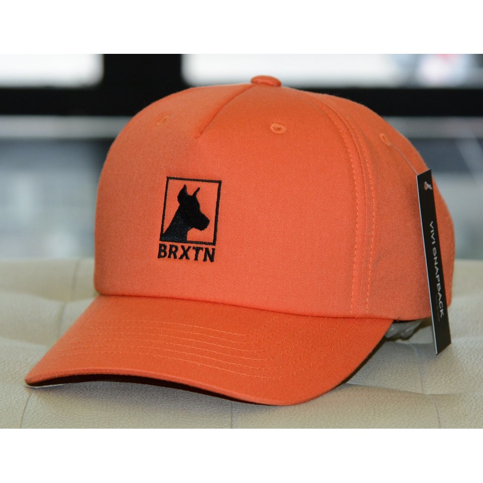 Nón Brixton Beware Velvet Cap Orange