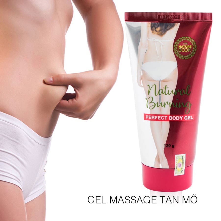 [CHÍNH HÃNG THE NATURE BOOK] GEL TAN MỠ GIẢM CÂN THE NATURE BOOK - GEL TAN MỠ BURNING PERFECT BODY GEL