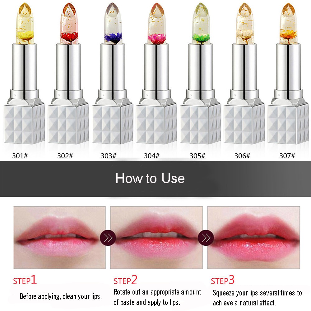 [Hàng mới về] Son Thạch Ướp Hoa Dưỡng Ẩm Lâu Trôi Thay Đổi Màu Sắc Theo Nhiệt Độ | BigBuy360 - bigbuy360.vn