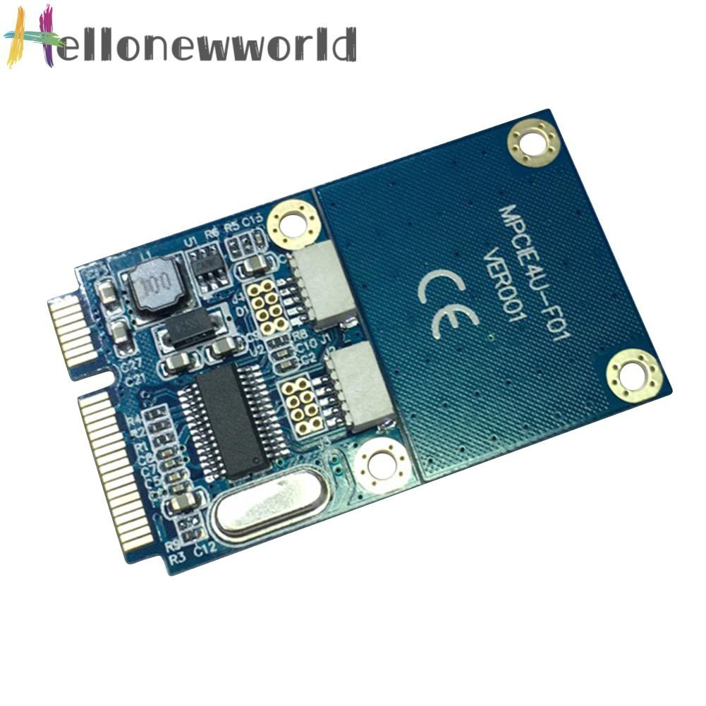 Bộ Chuyển Đổi Mini Pci-E Sang 5 Pin 2 Cổng Usb 2.0