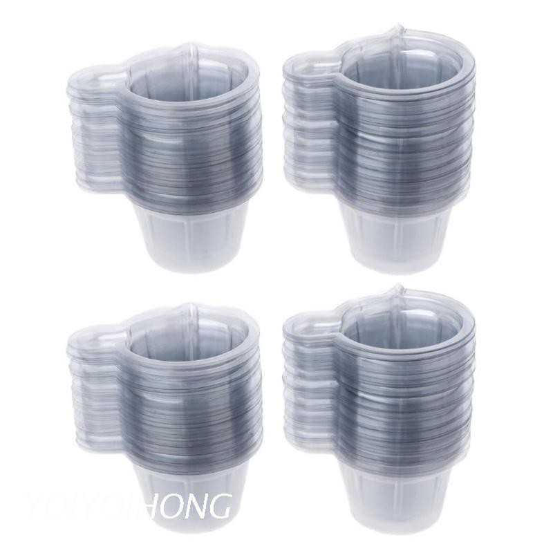Set 200 cốc nhựa 40ml dùng làm trang sức thủ công