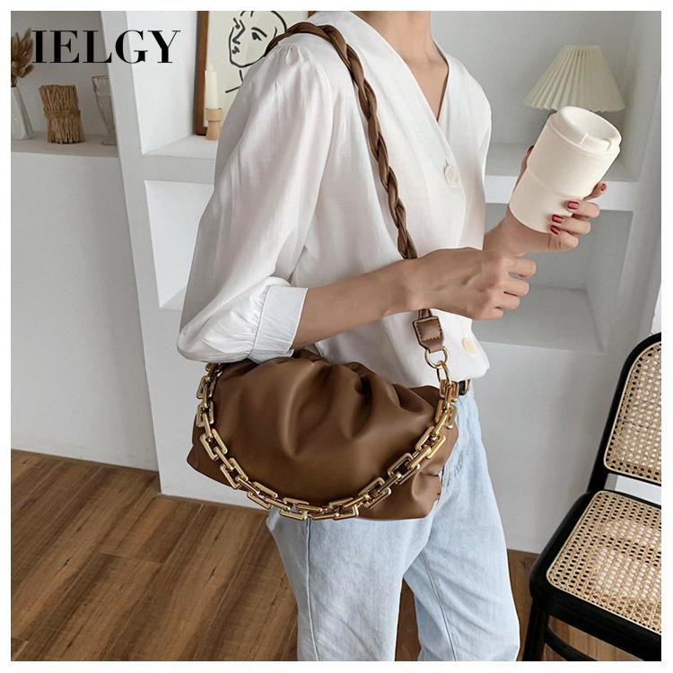 Túi đeo chéo vải da PU thời trang dễ phối đồ dành cho nữ