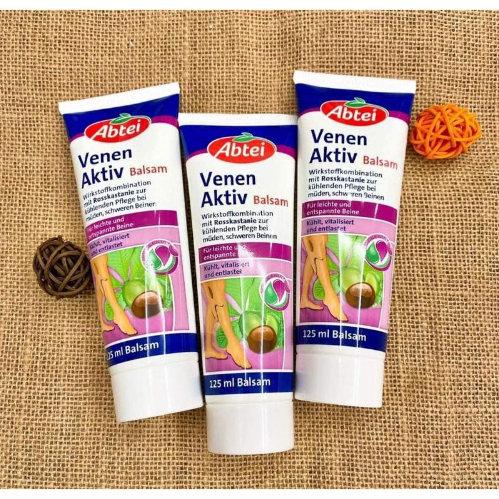 Kem bôi giãn tĩnh mạch Abtei Venen Aktiv 125ml Nhập khẩu Đức - Shop Lavenic