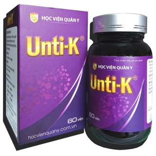 [Chính Hãng] Viên Uống UNTI K Chống Oxy Hóa Tăng Đề Kháng Sản Phẩm Của Học Viện Quân Y